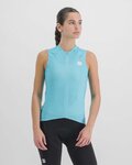 SPORTFUL Tricoul de ciclism fără mâneci - MATCHY LADY - albastru deschis