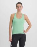 SPORTFUL Tricoul de ciclism fără mâneci - MATCHY LADY - verde deschis