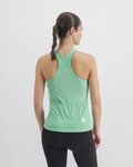 SPORTFUL Tricoul de ciclism fără mâneci - MATCHY LADY - verde deschis