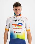 SPORTFUL Guler de ciclism - TOTAL ENERGIES 2022 - portocaliu/alb/albastru/galben