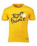 TDF Tricou de ciclism cu mânecă scurtă - TDF LEADER JAUNE '21 - galben