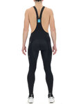 UYN Pantaloni de ciclism lungi cu bretele - RIDEMILES WINTER - negru