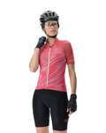 UYN Tricou de ciclism cu mânecă scurtă - BIKING WAVE LADY - roz