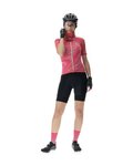 UYN Tricou de ciclism cu mânecă scurtă - BIKING WAVE LADY - roz
