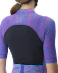 UYN Tricou de ciclism cu mânecă scurtă - BIKING WAVE LADY - mov