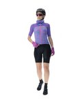UYN Tricou de ciclism cu mânecă scurtă - BIKING WAVE LADY - mov