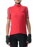 UYN Vestă de ciclism - ULTRALIGHT WIND LADY - roz/negru