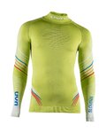 UYN Tricou de ciclism cu mânecă lungă - NATYON 2.0 SLOVENIA - albastru/roșu/verde/alb
