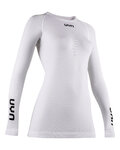 UYN Tricou de ciclism cu mânecă lungă - ENERGYON LADY - alb