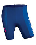 Pantaloni scurți de ciclism fără bretele - QUICKSTEP 2020 - albastru