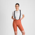 SPORTFUL Pantaloni scurți de ciclism cu bretele - PULSE - portocaliu