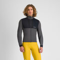 SPORTFUL Jachetă termoizolantă de ciclism - SUPERGIARA 2 - gri/negru