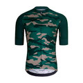 HOLOKOLO Tricou de ciclism cu mânecă scurtă - CAMOTRAIL - verde