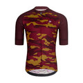 HOLOKOLO Tricou de ciclism cu mânecă scurtă - CAMOTRAIL - bordo