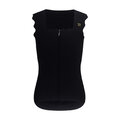 RIVANELLE Tricoul de ciclism fără mâneci - SCALLESSA - negru