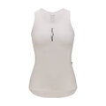 SANTINI Tricou de ciclism fără mâneci - DELTA - alb