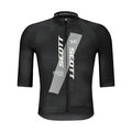 SCOTT Tricou de ciclism cu mânecă scurtă - RC PRO - negru/alb