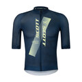 SCOTT Tricou de ciclism cu mânecă scurtă - RC PRO - albastru/galben