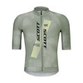 SCOTT Tricou de ciclism cu mânecă scurtă - RC PRO - gri/galben