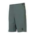 SCOTT Pantaloni scurți de ciclism fără bretele - VERTIC LT W/PAD - verde