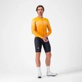 CASTELLI Tricou de ciclism cu mânecă lungă de vară - UPF LONG - portocaliu