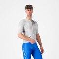 CASTELLI Tricou de ciclism cu mânecă scurtă - AERO RACE 8S - argintiu