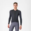 CASTELLI Tricou de ciclism cu mânecă lungă de vară - ESPRESSO 2 LS - negru