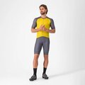 CASTELLI Tricou de ciclism cu mânecă scurtă - UNLIMITED ENDURANCE 3 - galben/gri