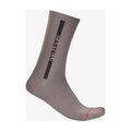 CASTELLI Șosete clasice de ciclism - LINEA LOGO 15 - gri