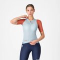 CASTELLI Tricou de ciclism cu mânecă scurtă - CORRETTO W - albastru/roșu