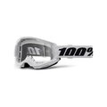 100% SPEEDLAB Ochelari de ciclism - STRATA 2 - alb/negru