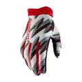 100% SPEEDLAB Mănuși cu degete lungi de ciclism - RIDEFIT - roșu/alb/negru