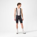 CASTELLI Pantaloni scurți de ciclism cu bretele - AERO RACE S - negru