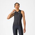CASTELLI Tricoul de ciclism fără mâneci - ANIMA FLOW - negru