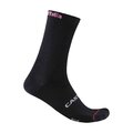 CASTELLI Șosete clasice de ciclism - GIRO LOGO 18 - negru