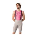 CASTELLI Pantaloni scurți de ciclism cu bretele - GIRO TROFEO 2 - bej