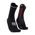 COMPRESSPORT Șosete clasice de ciclism - PRO RACING SOCKS V4.0 ULTRALIGHT RUN - negru