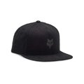 FOX Șapcă de ciclism - FOX HEAD SNAPBACK - negru