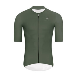 HOLOKOLO Tricoul și pantaloni scurți de ciclism - ELEVATE - mov/verde