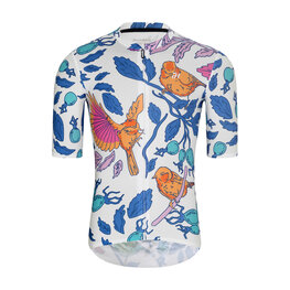 HOLOKOLO Tricoul și pantaloni scurți de ciclism - SPARROVER - bej/alb/multicolor