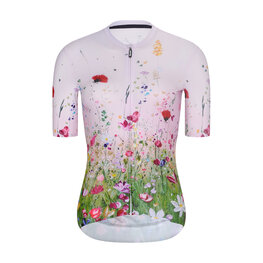 RIVANELLE Tricoul și pantaloni scurți de ciclism - IN BLOOM - bej/roz/multicolor