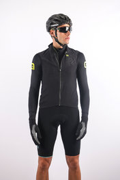 ALÉ Vestă de ciclism - GILET RACING - negru