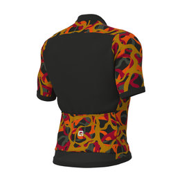 ALÉ Tricou de ciclism cu mânecă scurtă - OFF ROAD - GRAVEL WOODLAND - roșu