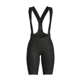 ALÉ Pantaloni scurți de ciclism cu bretele -  R-EV1  VELOCITY HD LADY - negru