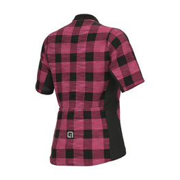 ALÉ Tricou de ciclism cu mânecă scurtă - OFF ROAD - GRAVEL SCOTTISH LADY - roz