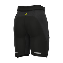 ALÉ Pantaloni scurți de ciclism fără bretele - OFF ROAD - GRAVEL OVERLAND - negru