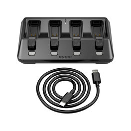 SRAM încărcător - CHARGER AXS 4 PORT - negru