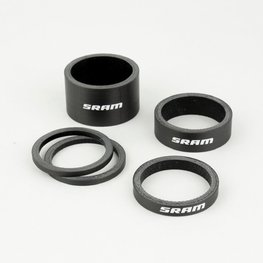 SRAM un set de şaibe - HEADSET SPACER SET - negru