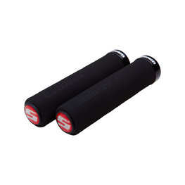 SRAM grip-uri - LOCKING GRIPS 129 mm - negru/roșu