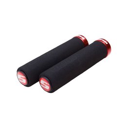 SRAM grip-uri - LOCKING GRIPS 129 mm - negru/roșu